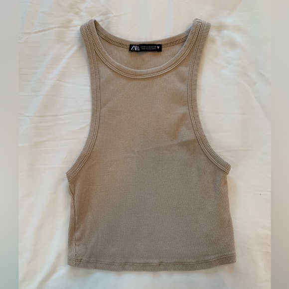 Zara Tops Zara Cropped Tank Poshmark